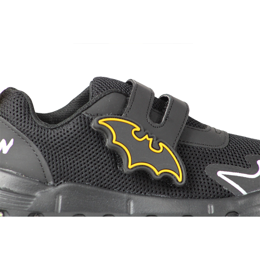 Foto 9 pulgar | Tenis Niño Batman Luces Led Velcro Comodo