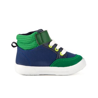 Foto 2 | Tenis Tipo Bota Bubble Gummers Para Niño Robbie Verde Casual