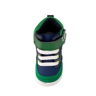 Foto 3 | Tenis Tipo Bota Bubble Gummers Para Niño Robbie Verde Casual