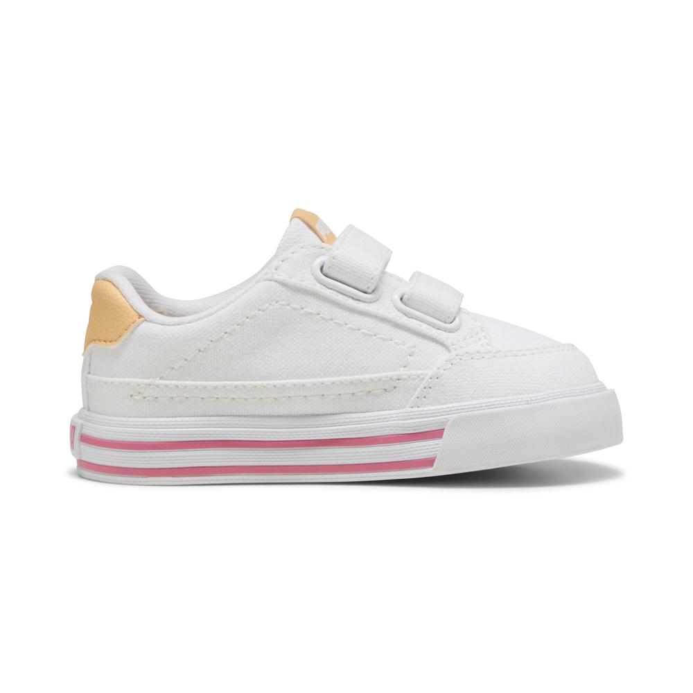 Foto 3 pulgar | Tenis Puma Court Classic Vulc Infantil Para Niño Rosa
