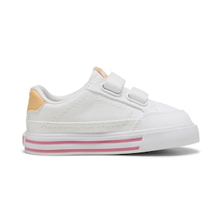 Foto 2 | Tenis Puma Court Classic Vulc Infantil Para Niño Rosa