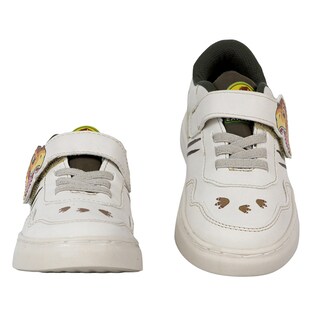 Foto 5 | Tenis Niño Jurassic Escolar Y Casual Blanco Dinosaurio Kuali