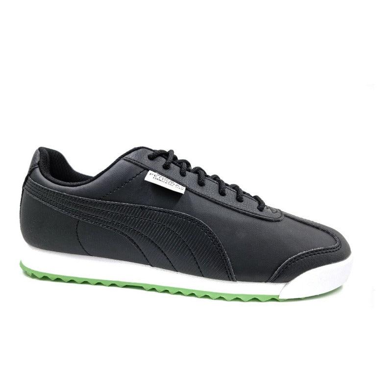 Tenis Juvenil Urbano Talla 22 25 30665901 Puma Roma Petronas Verde