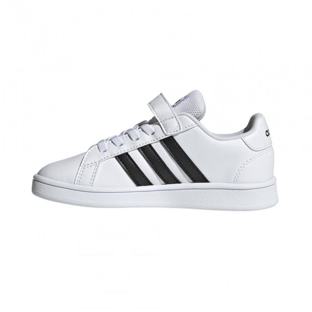 Foto 2 | Tenis Adidas Grand Court Blancos para Niño