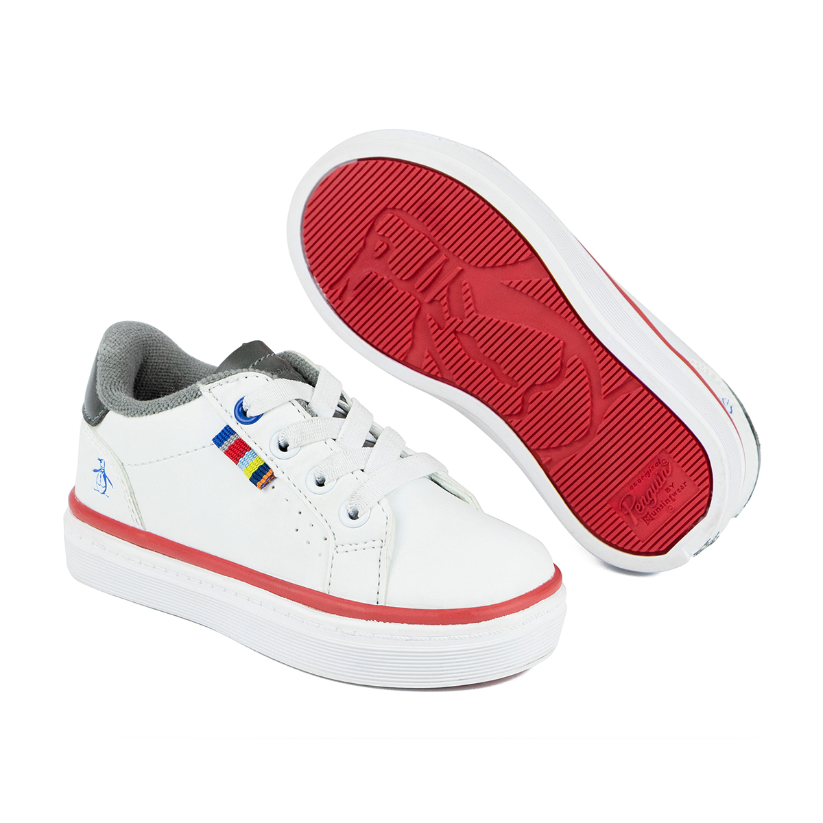 Foto 1 | Tenis Penguin Dexter Style color Blanco para Niño
