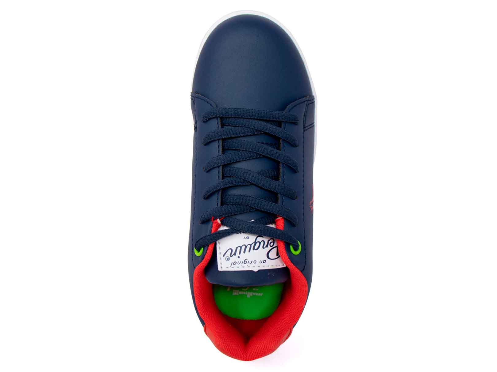Foto 4 pulgar | Tenis para Niño Original Penguin Stand color Azul Marino