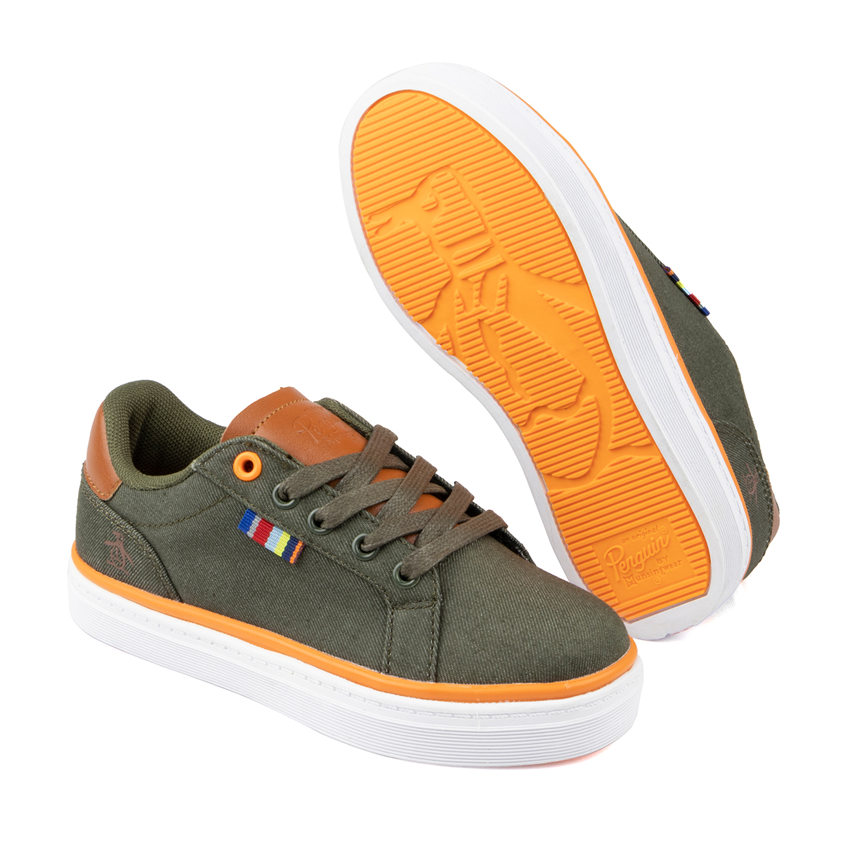 Tenis Penguin Daxon color Verde para Niño