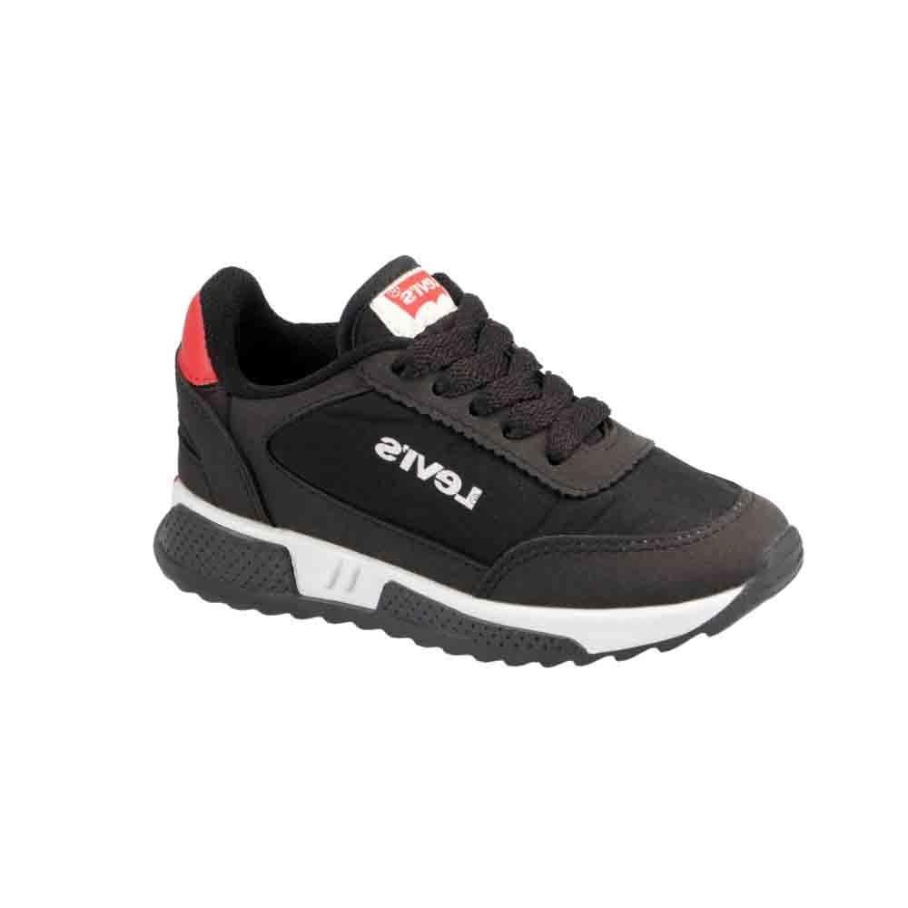 Foto 1 | Tenis Levis color Negro para Niño Running Urbano