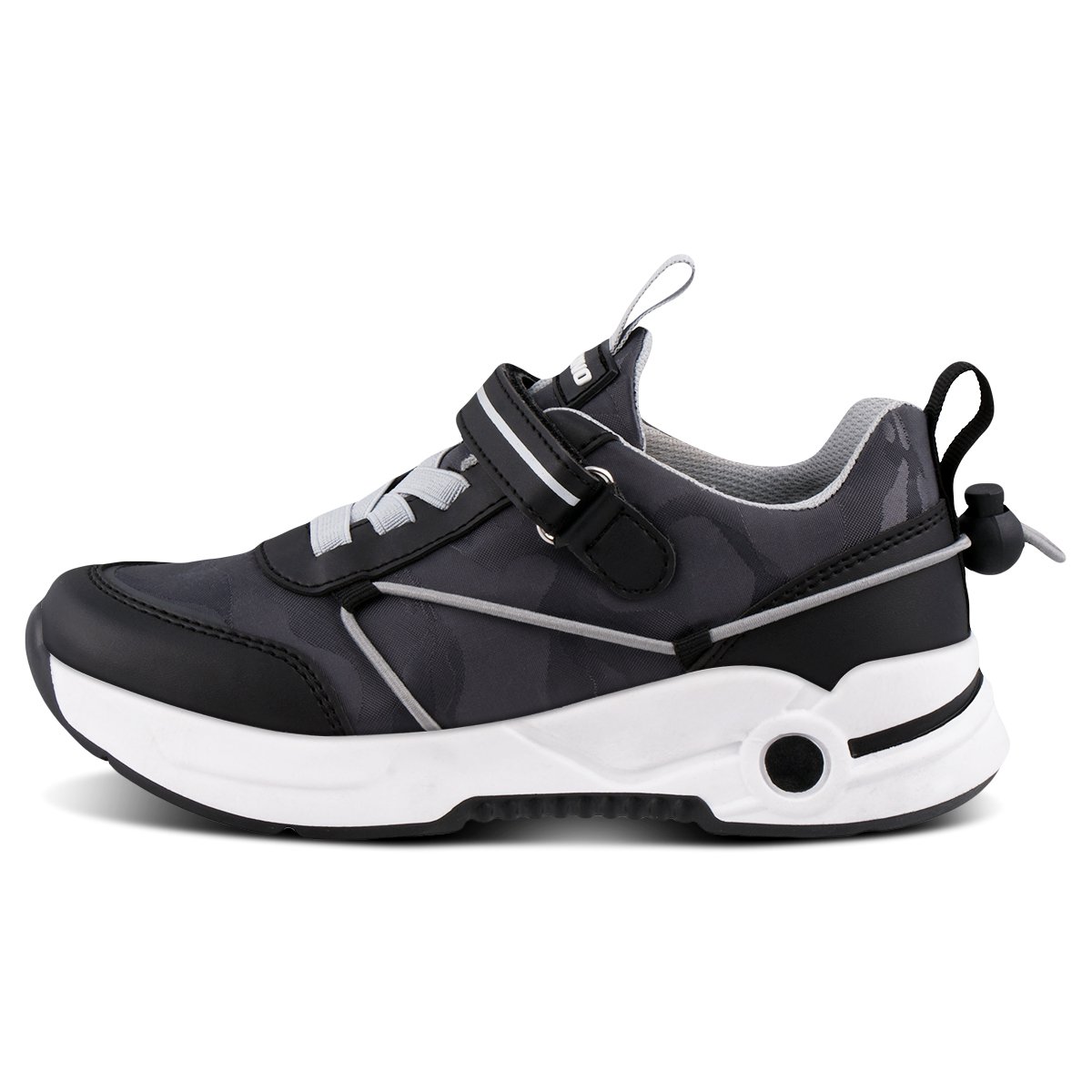 Foto 4 pulgar | Tenis Rokino 3401 color Negro y Gris para Niño