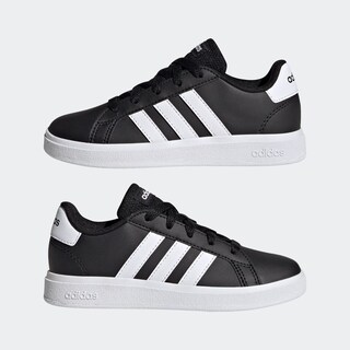 Foto 8 | Tenis Adidas Grand Court Negros Juvenil