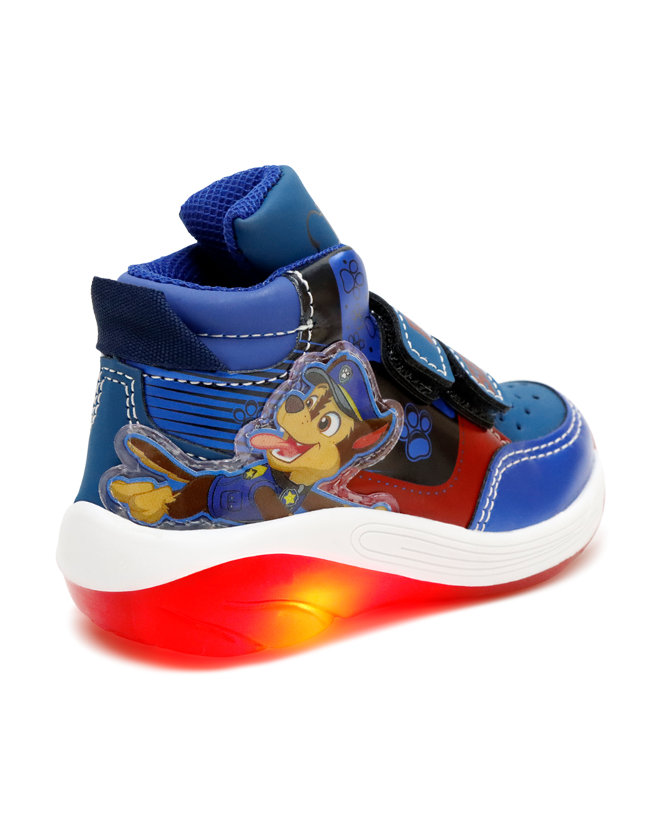 Foto 3 pulgar | Tenis Paw Patrol Chase con Luces para Niño