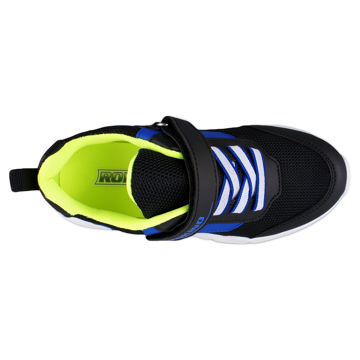 Foto 4 | Tenis Casual Rokino 3431 Color Negro-azul Rey Para Niño