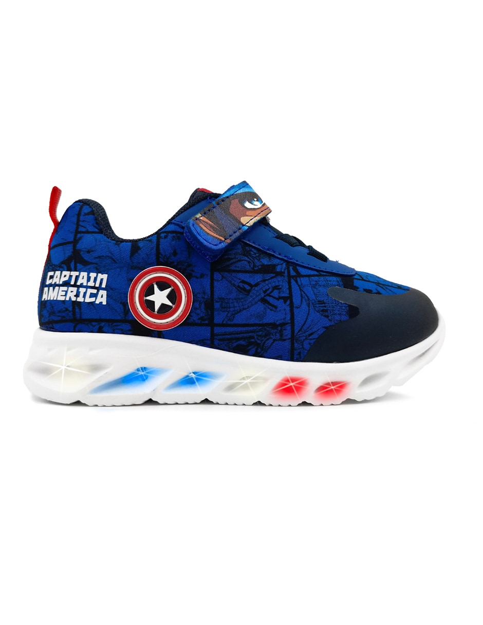 Tenis capitao america sales led