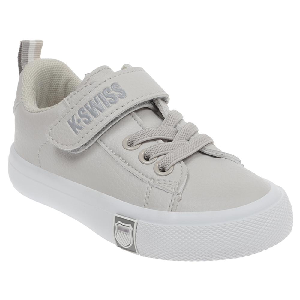 Foto 2 pulgar | Tenis K-swiss Mini Trinity color Gris Infantil