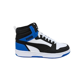 Foto 1 | Tenis Puma Rebound V6 Mid Kids Blancos para Niños