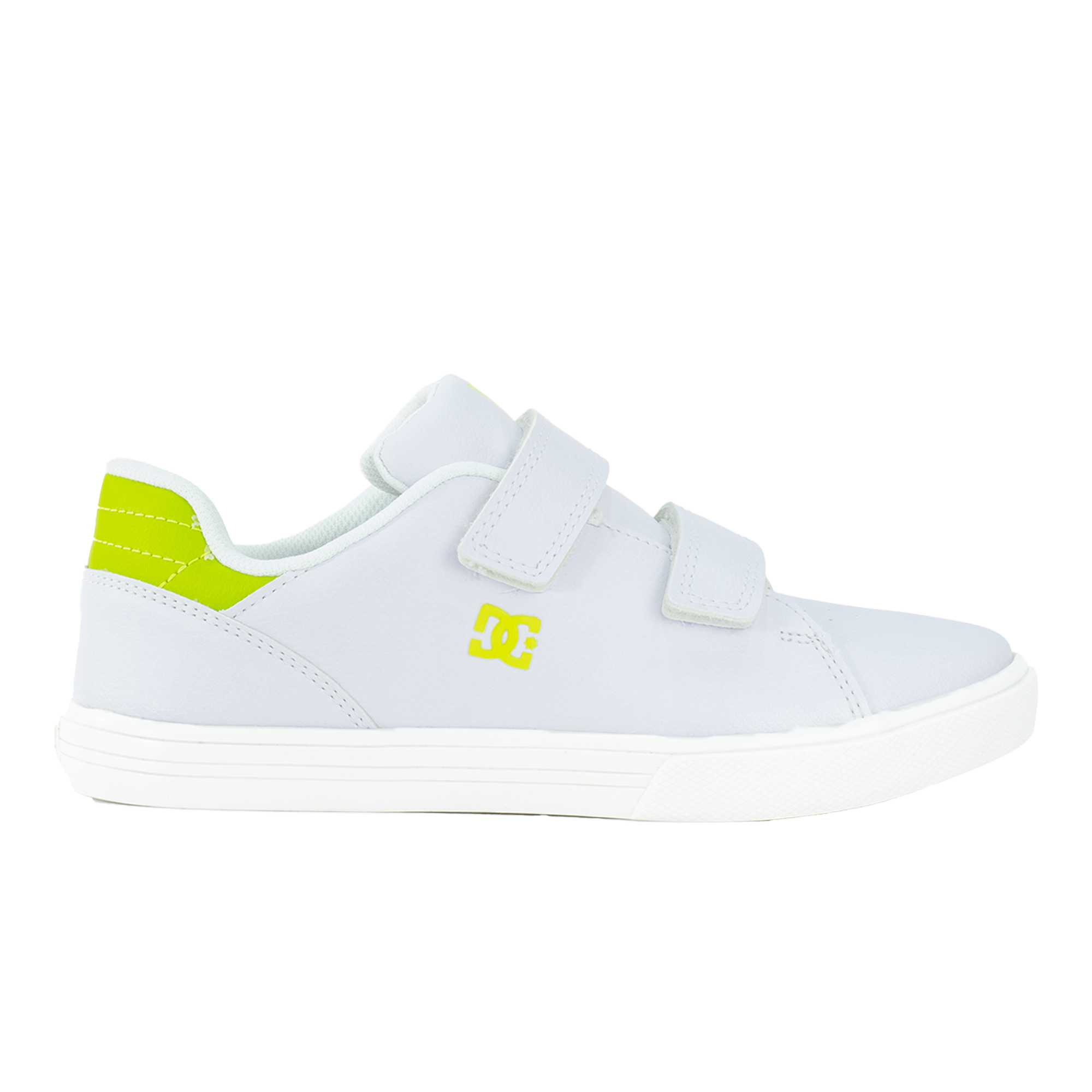 Foto 3 pulgar | Tenis Dc Shoes Blancos para Niño