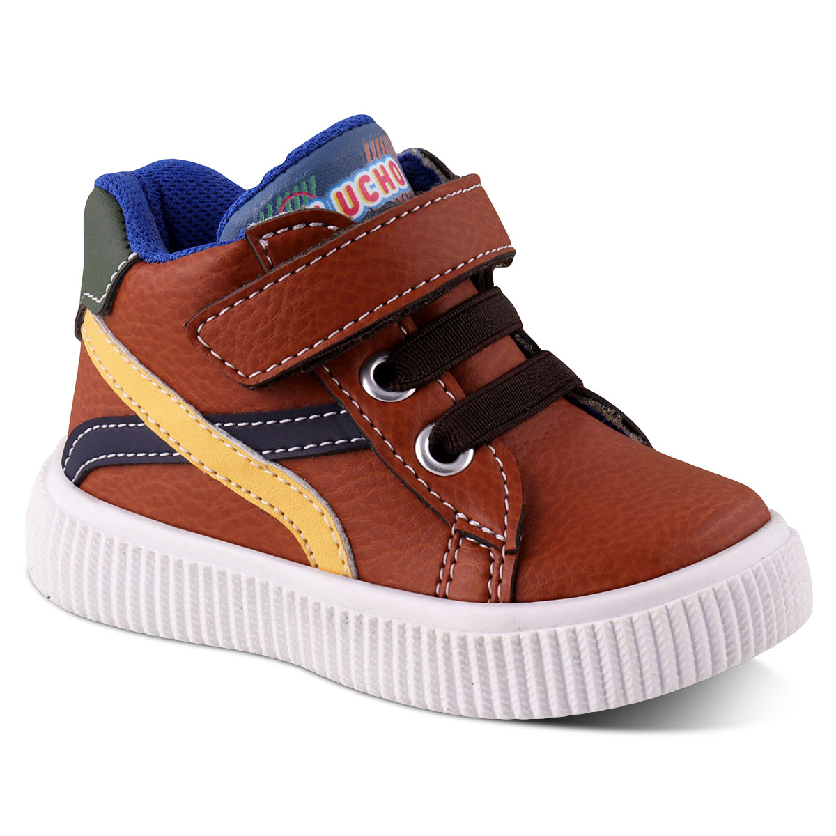 Tenis Casual Lucho 2039 Color Cuero para Niña