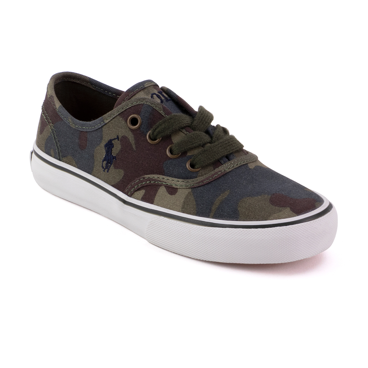 Foto 6 | Tenis Polo Ralph Lauren Caver Army Camuflaje para Niño