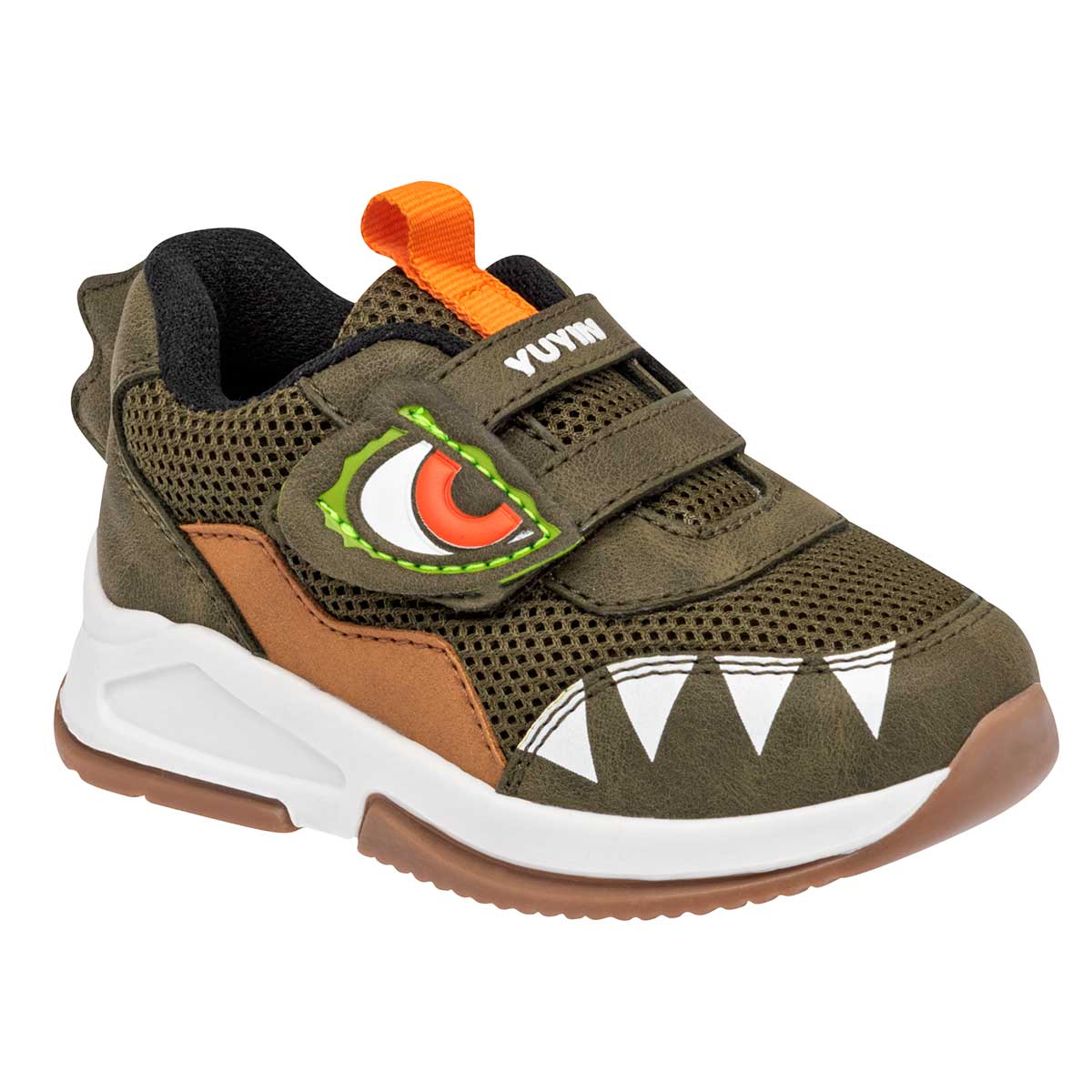 Tenis Urbanos para Niño Yuyin Olivo Camel 117396-1