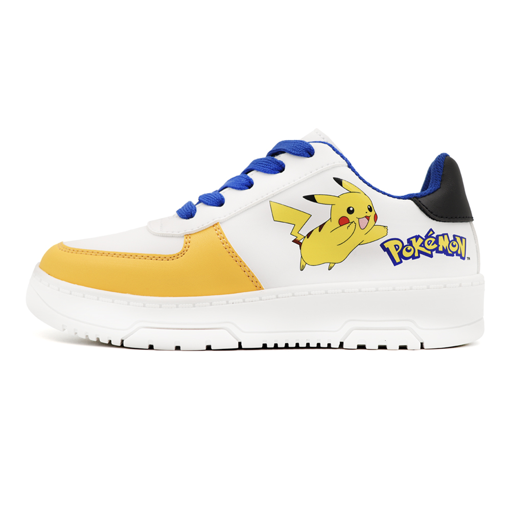 Tenis Pokémon Pikachu Blancos Para Niño