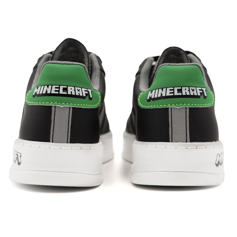 Foto 4 | Tenis Minecraft Creeper Negro con Gris para Niño