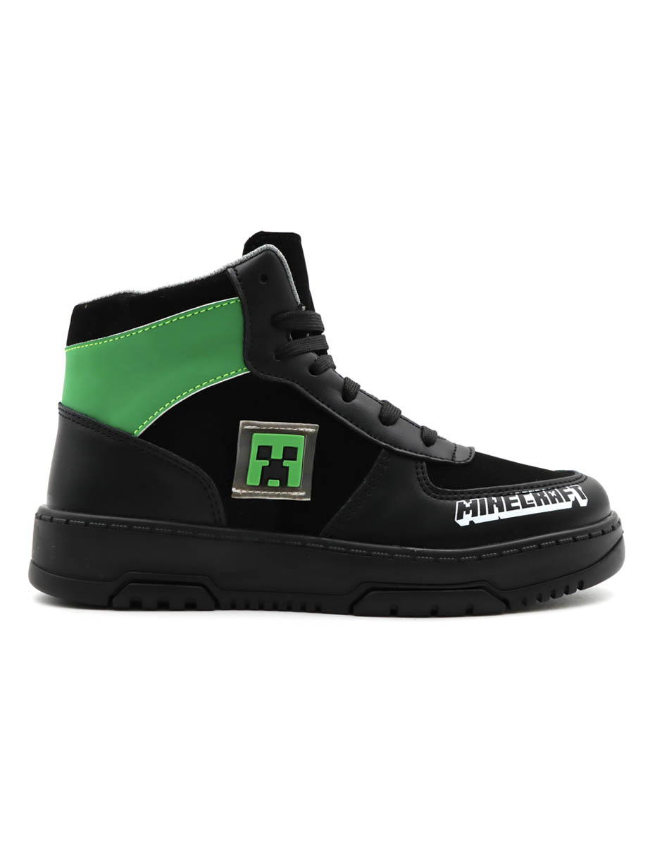 Foto 1 | Tenis Minecraft Media Bota Para Niño