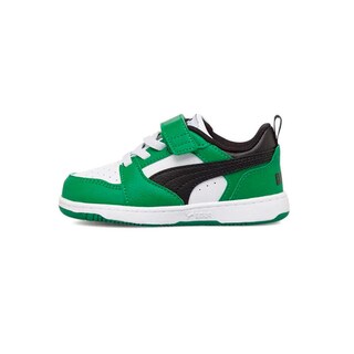 Foto 1 | Tenis Puma Rebound V2 Verdes para Niño