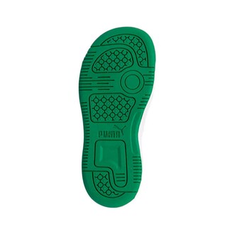 Foto 4 | Tenis Puma Rebound V2 Verdes para Niño