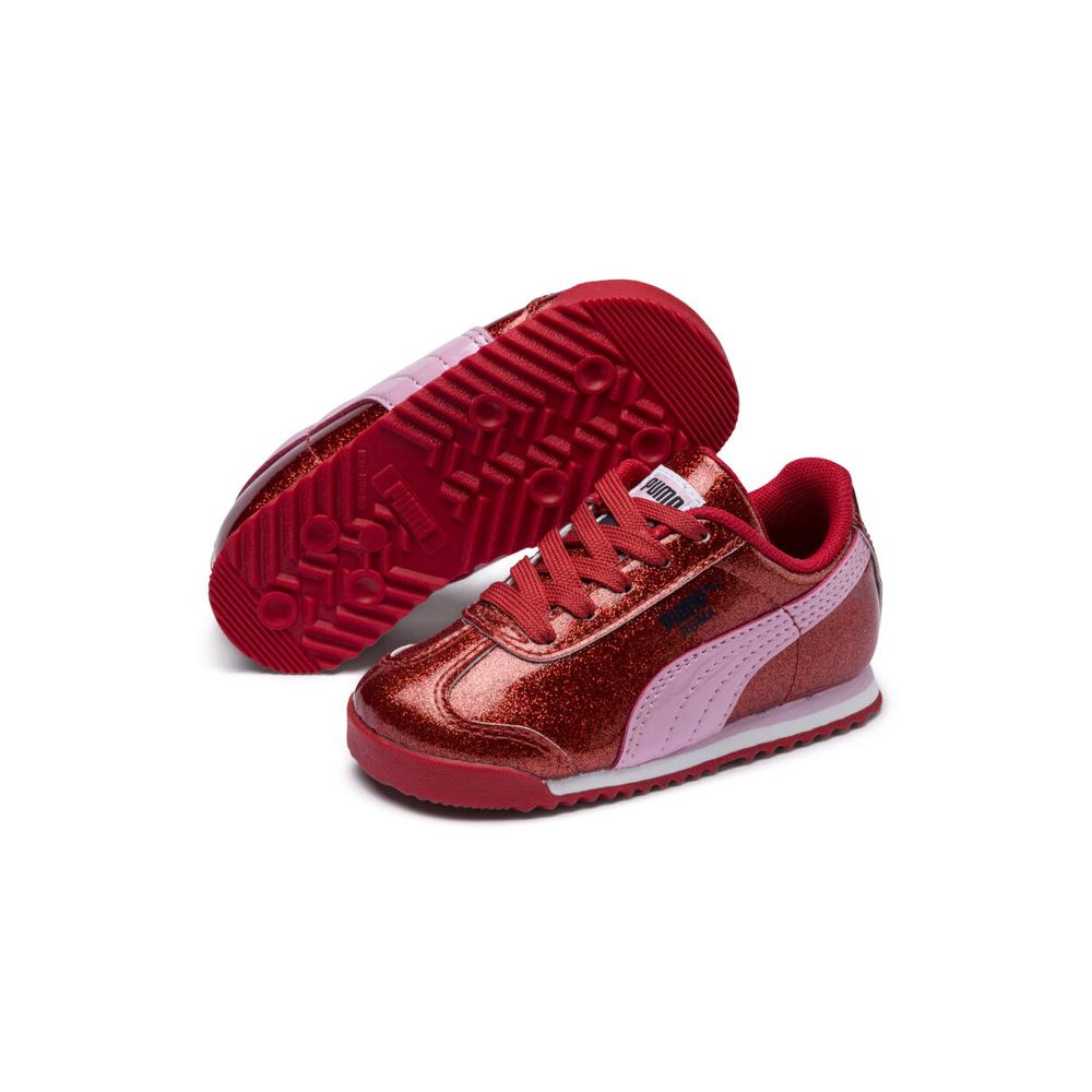 Foto 2 pulgar | Tenis Puma Roma Glam Rojo para Niño/niña Pequeño