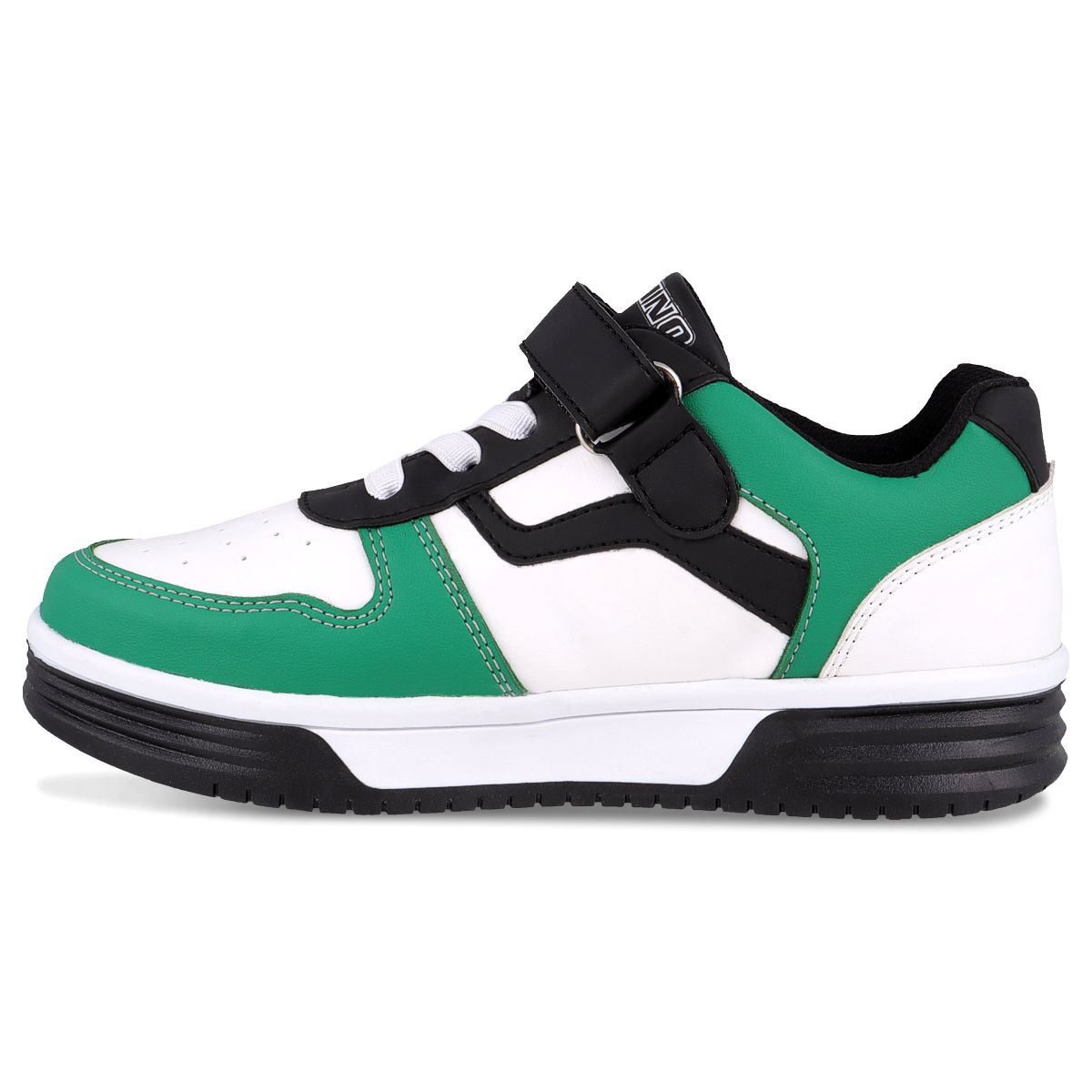 Foto 4 pulgar | Tenis Choclo Casual  Rokino 2451 Color Verde/blanco Para Niño