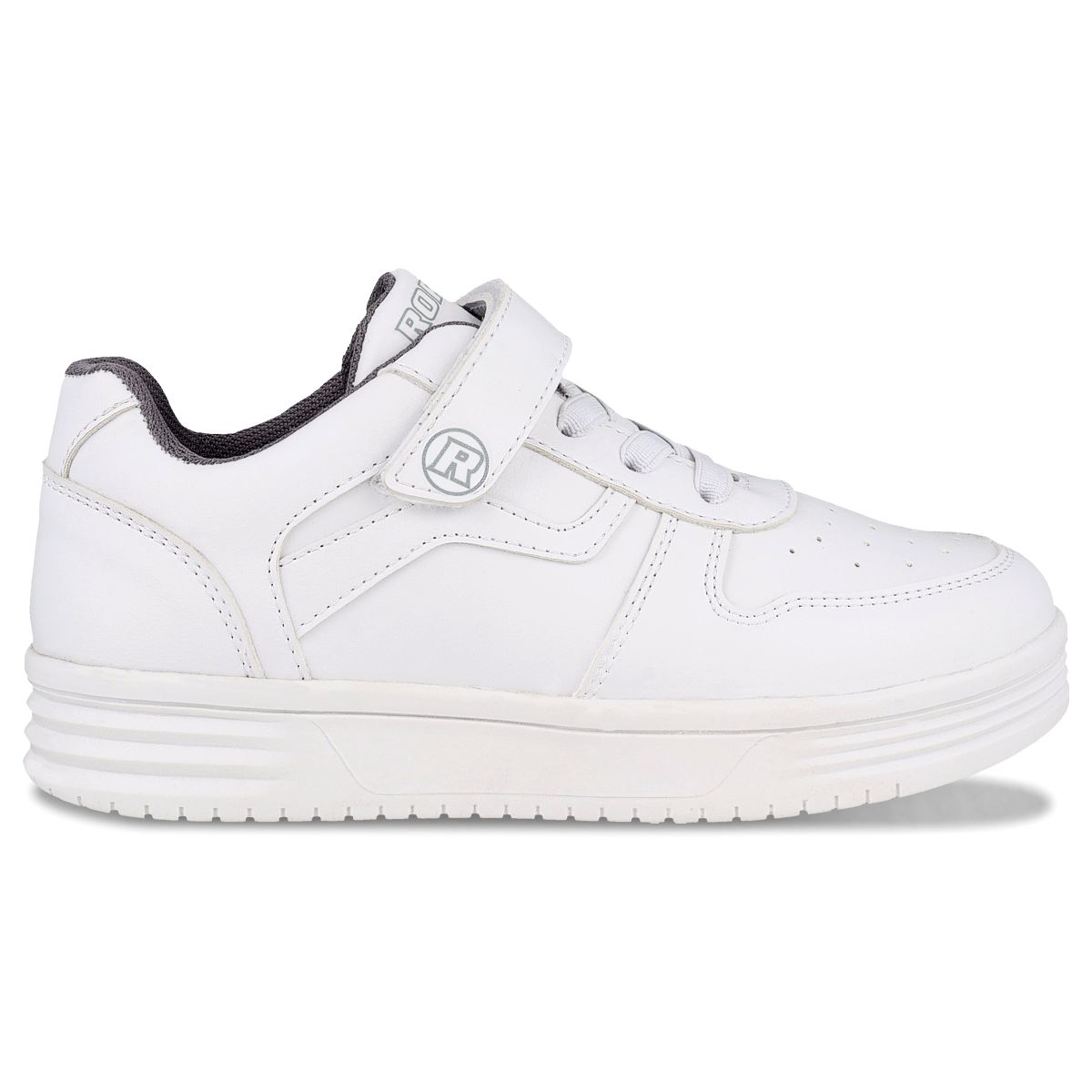 Foto 2 | Tenis Choclo Casual  Rokino 2451 Color Blanco Para Niño