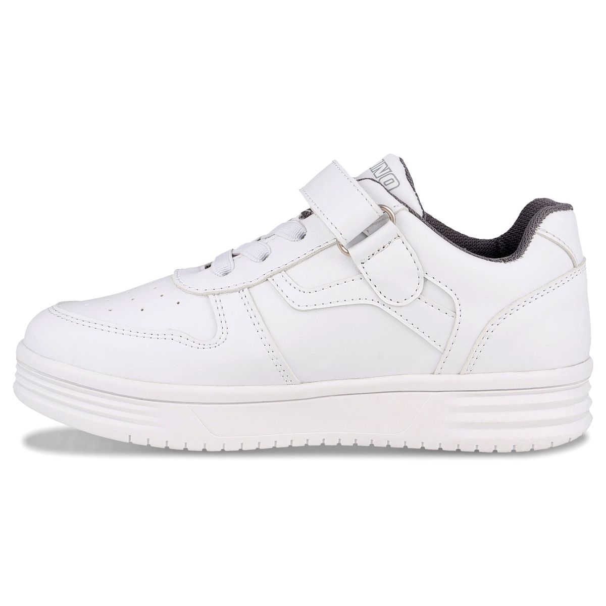 Foto 4 pulgar | Tenis Choclo Casual  Rokino 2451 Color Blanco Para Niño