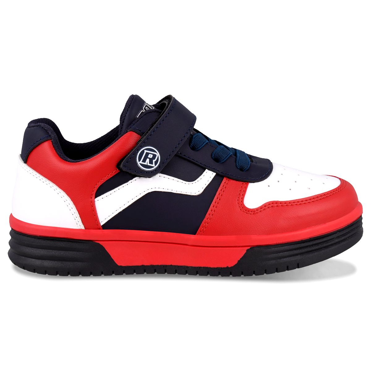 Foto 2 | Tenis Choclo Casual  Rokino 2451 Color Marino/rojo Para Niño