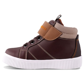 Foto 3 | Tenis Casual Lucho 2081 Color Café Para Niño