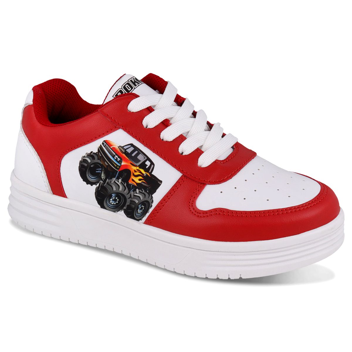 Foto 1 | Tenis Choclo Rokino 2452 Color Rojo Para Niño