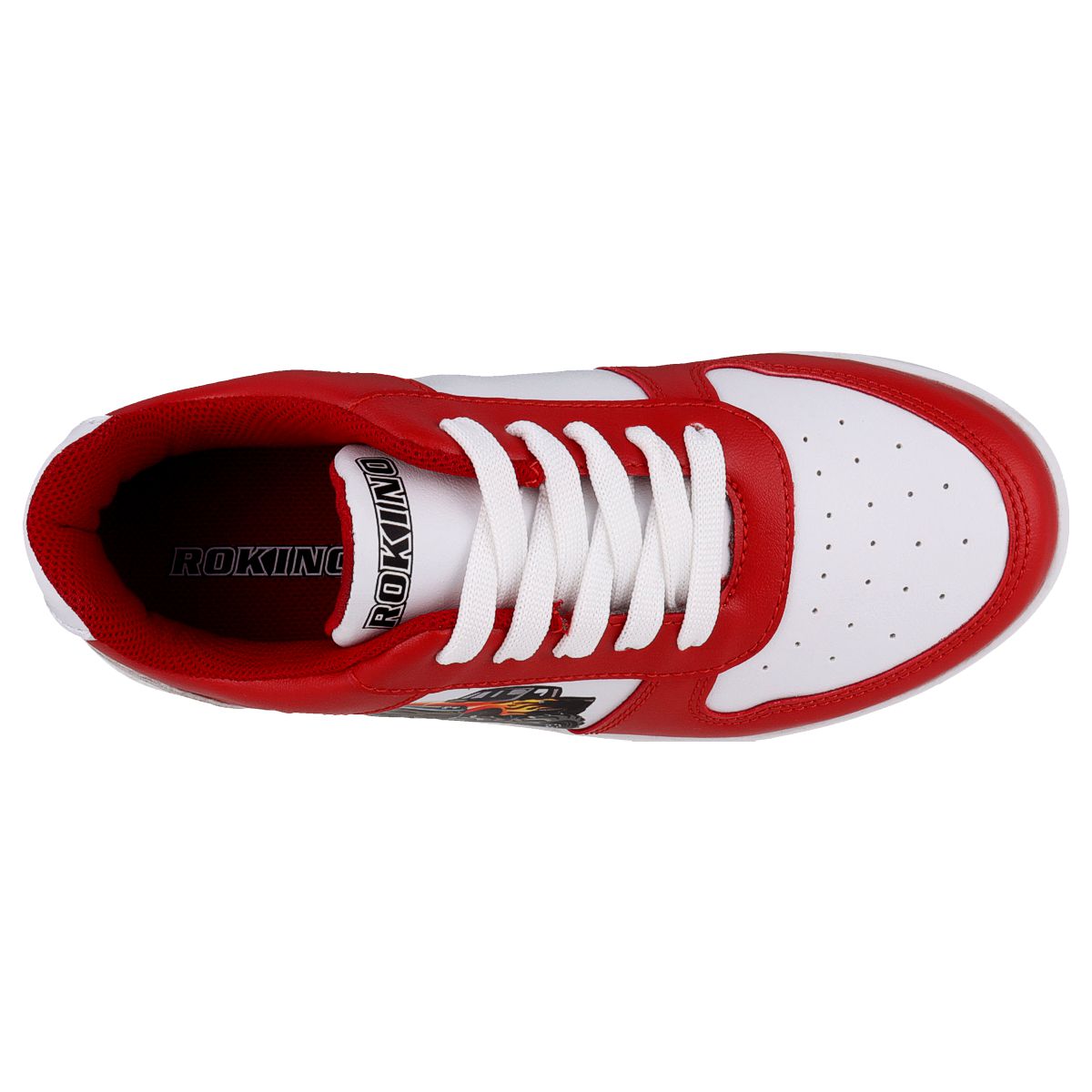Foto 5 pulgar | Tenis Choclo Rokino 2452 Color Rojo Para Niño