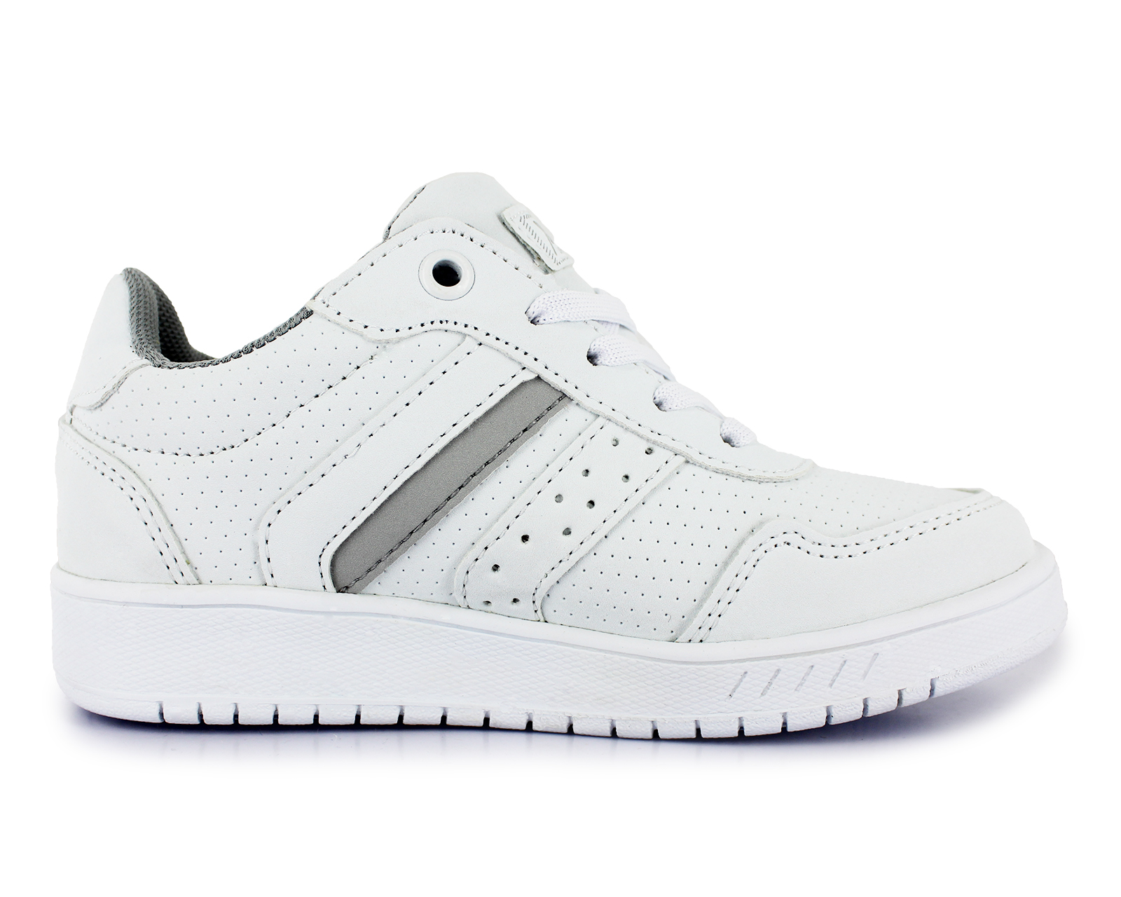 Foto 3 | Tenis Newk Infantil Linea Zaprope Color Blanco Gris