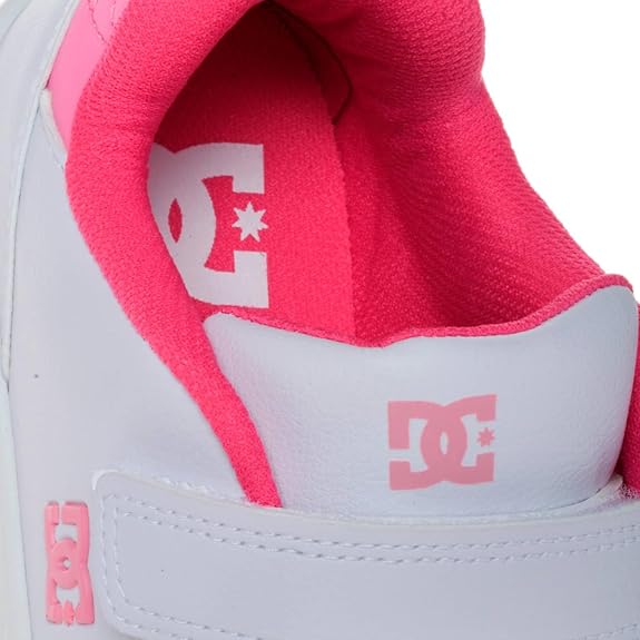 Foto 4 pulgar | Tenis Dc Shoes Notch color Blanco para Niños