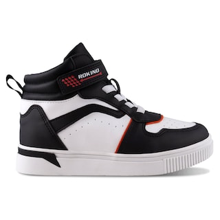 Foto 2 | Tenis Bota Urbano Rokino 3424 Color Blanco/negro Para Niño
