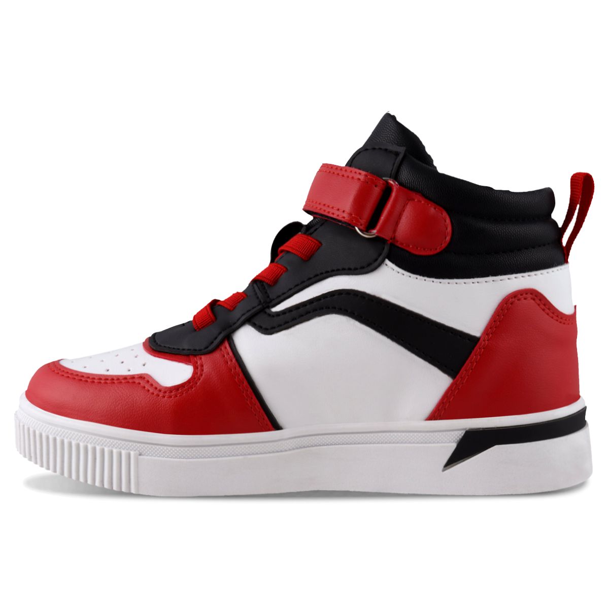 Foto 4 pulgar | Tenis Bota Urbano Rokino 3424 Color Blanco/rojo Para Niño
