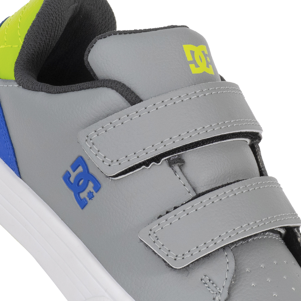 Foto 2 | Tenis Dc Shoes Notch Color Gris Para Niños Modelo Adbs300368gbf