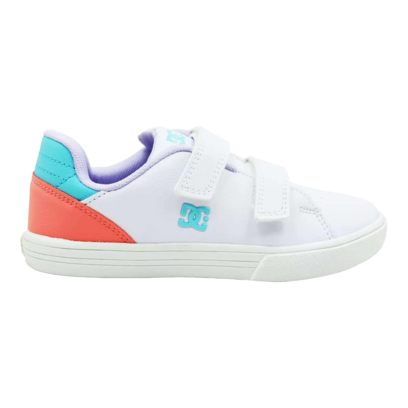 Tenis Dc Shoes Notch Color Blanco  Para Niños Modelo Adgs100094we1