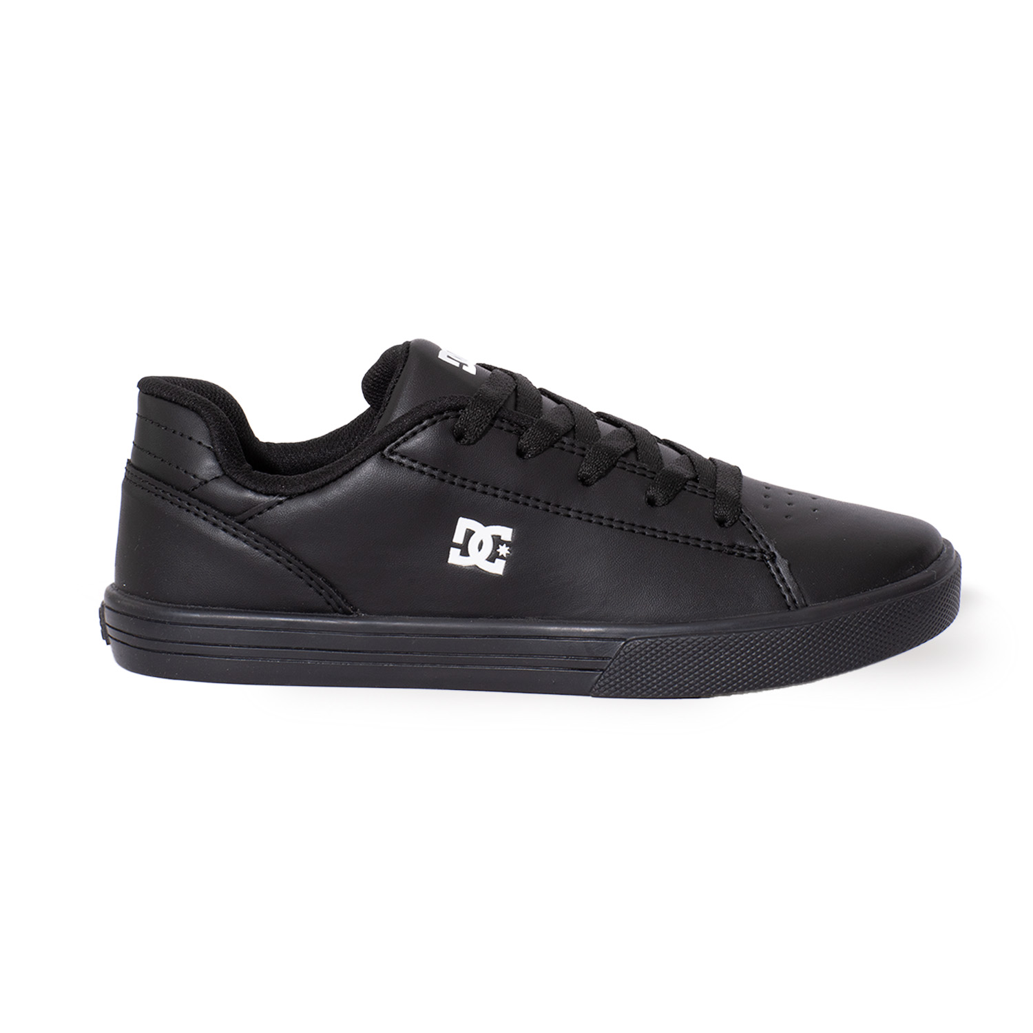 Foto 2 pulgar | Tenis Dc Shoes Notch Color Negro Para Niños Modelo Adbs300361blk