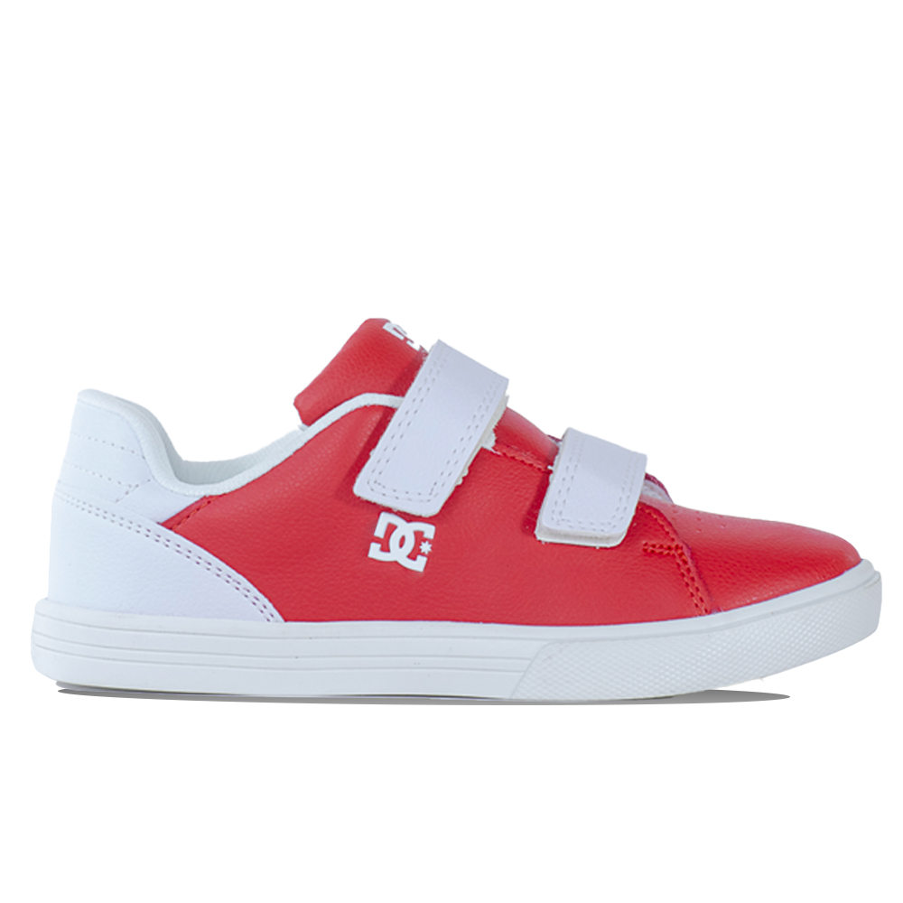 Tenis Dc Shoes Notch Color Rojo Para Niños Modelo Adbs300368rare