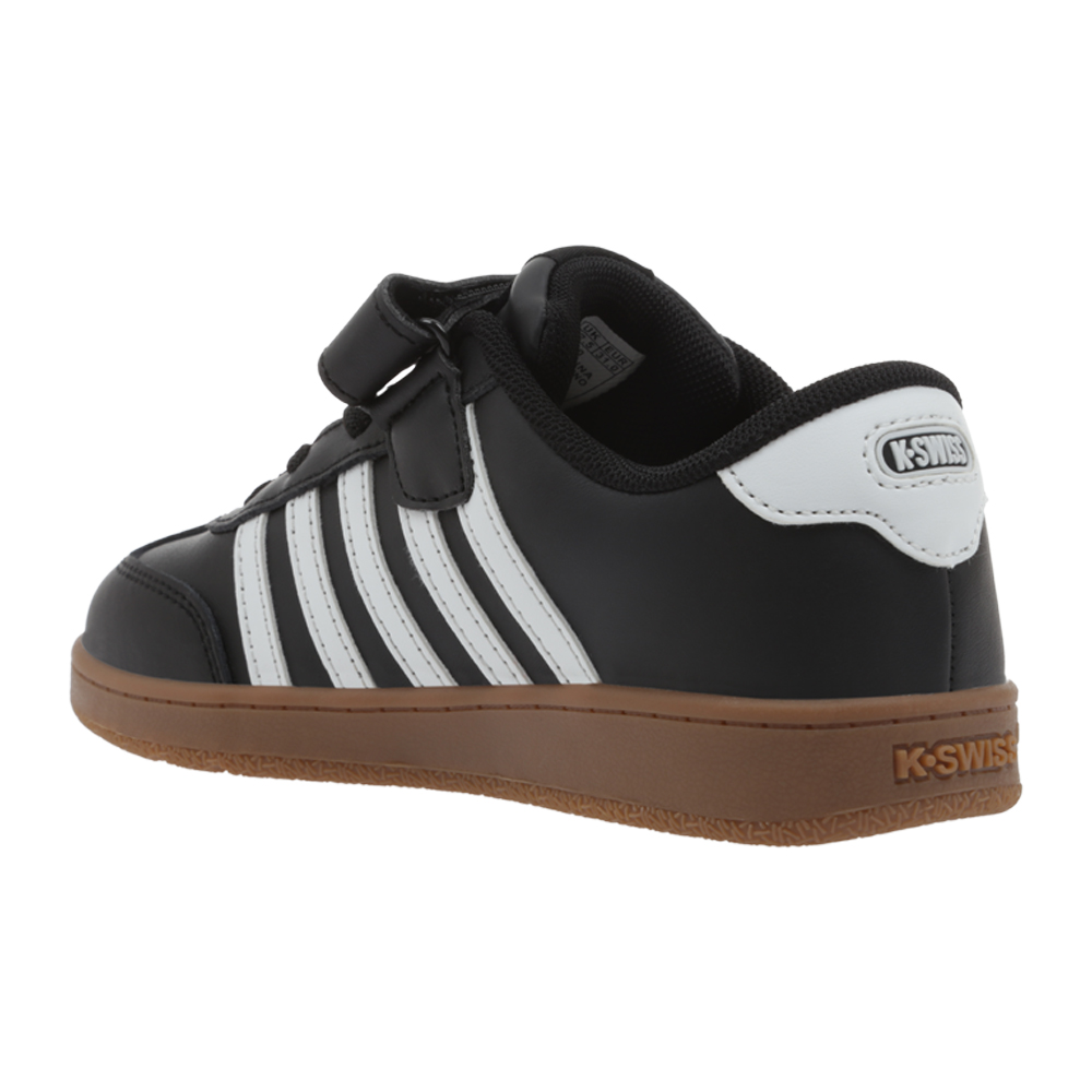 Foto 4 pulgar | Tenis K-swiss Francis Court Kids Children Color Negro