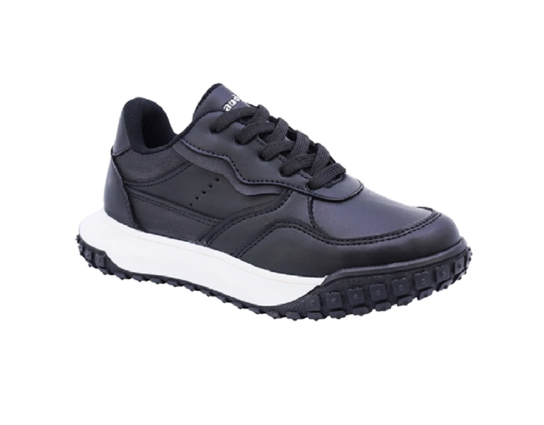 Tenis Audaz 136905-a Negros Casuales para Niño