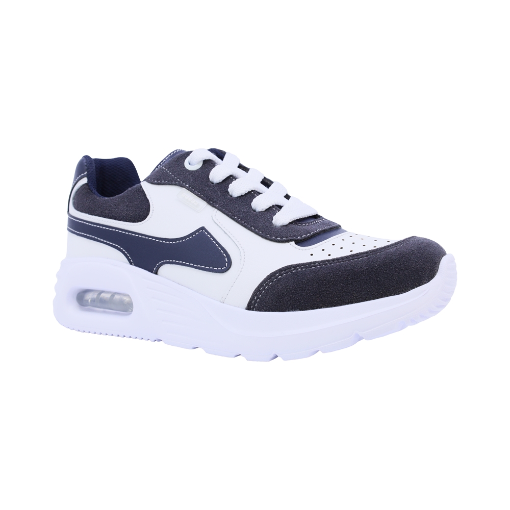 Zapatos Audaz 443300-h Blanco Azul Casual Caballero