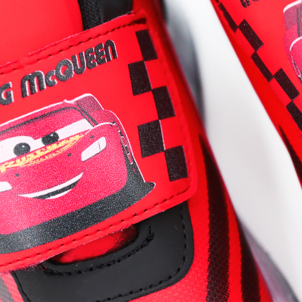 Foto 4 pulgar | Tenis Disney Cars Rayo Mcqueen Con Luces Velcro Para Niño