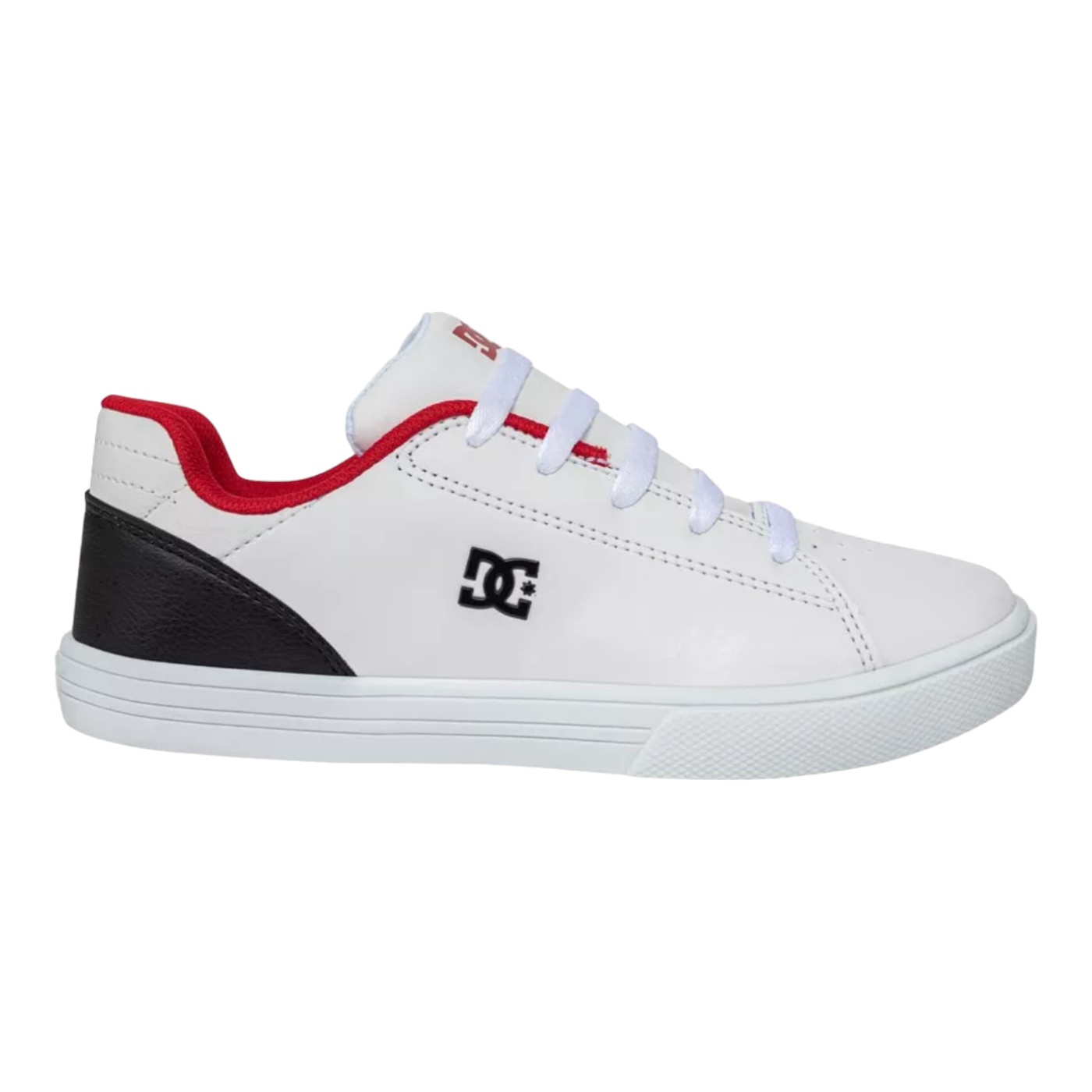 Foto 2 pulgar | Tenis Dc Shoes Notch Para Niños Color Blanco Modelo Adbs300361wbd