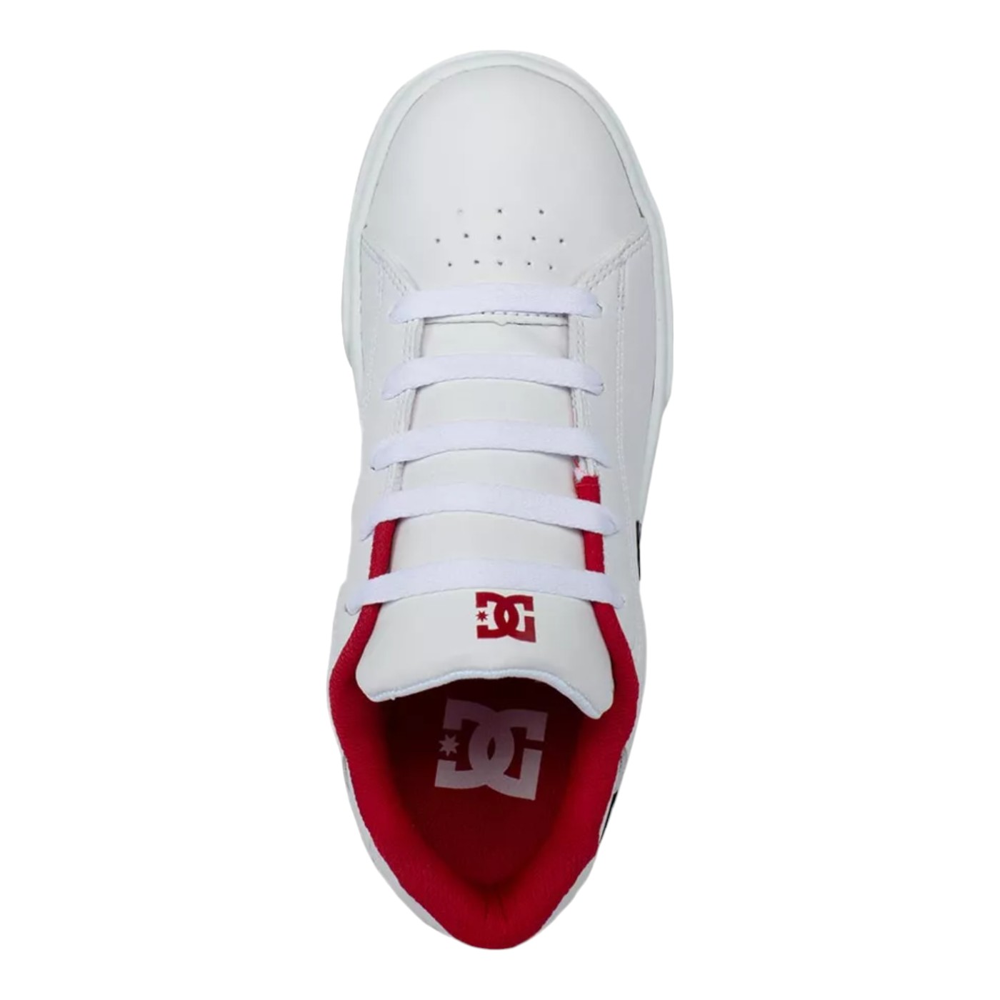 Foto 4 pulgar | Tenis Dc Shoes Notch Para Niños Color Blanco Modelo Adbs300361wbd